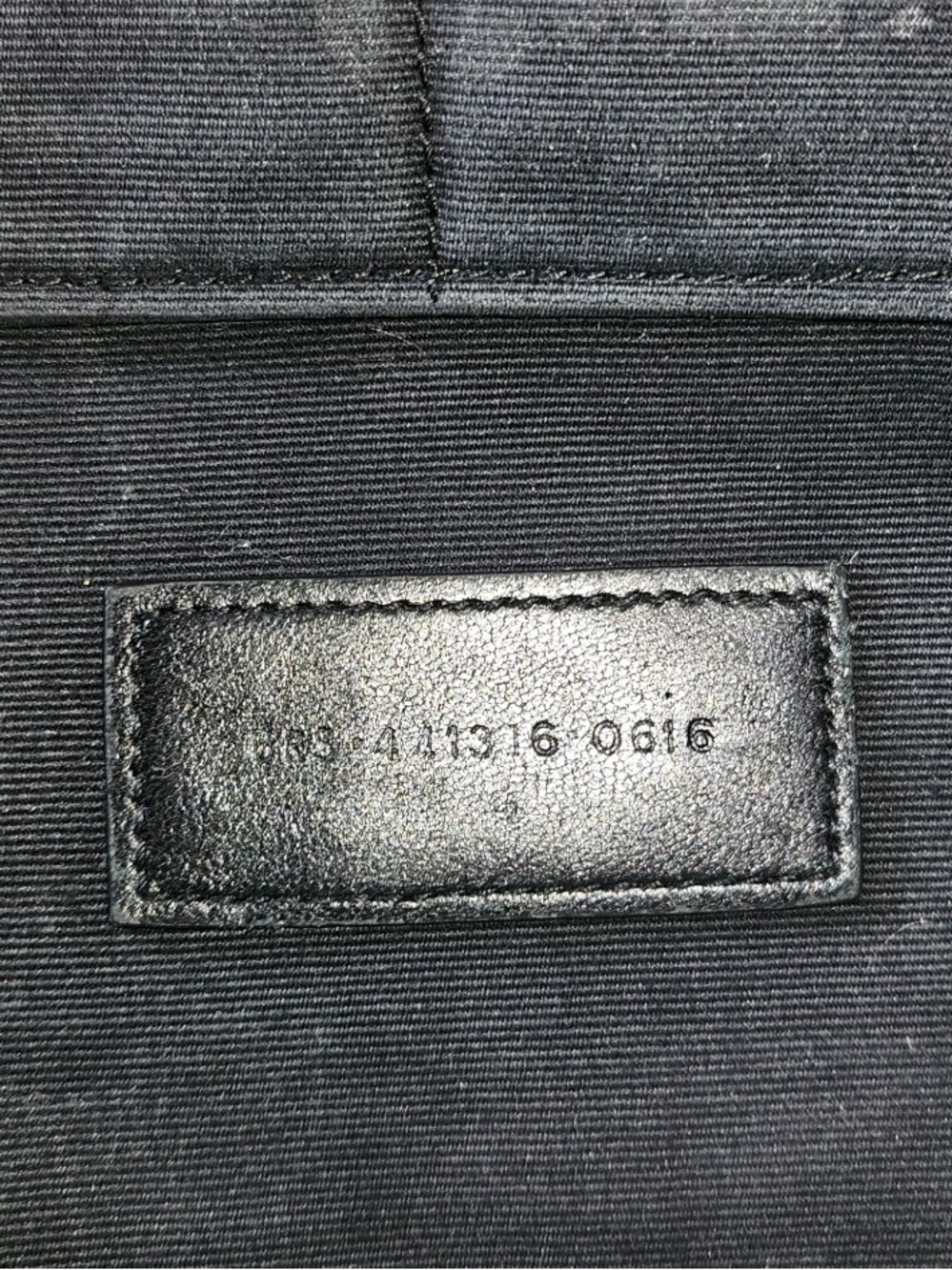 Saint Laurent Camo Star Zip Pouch in Olive and Black - Picture 2 of 15